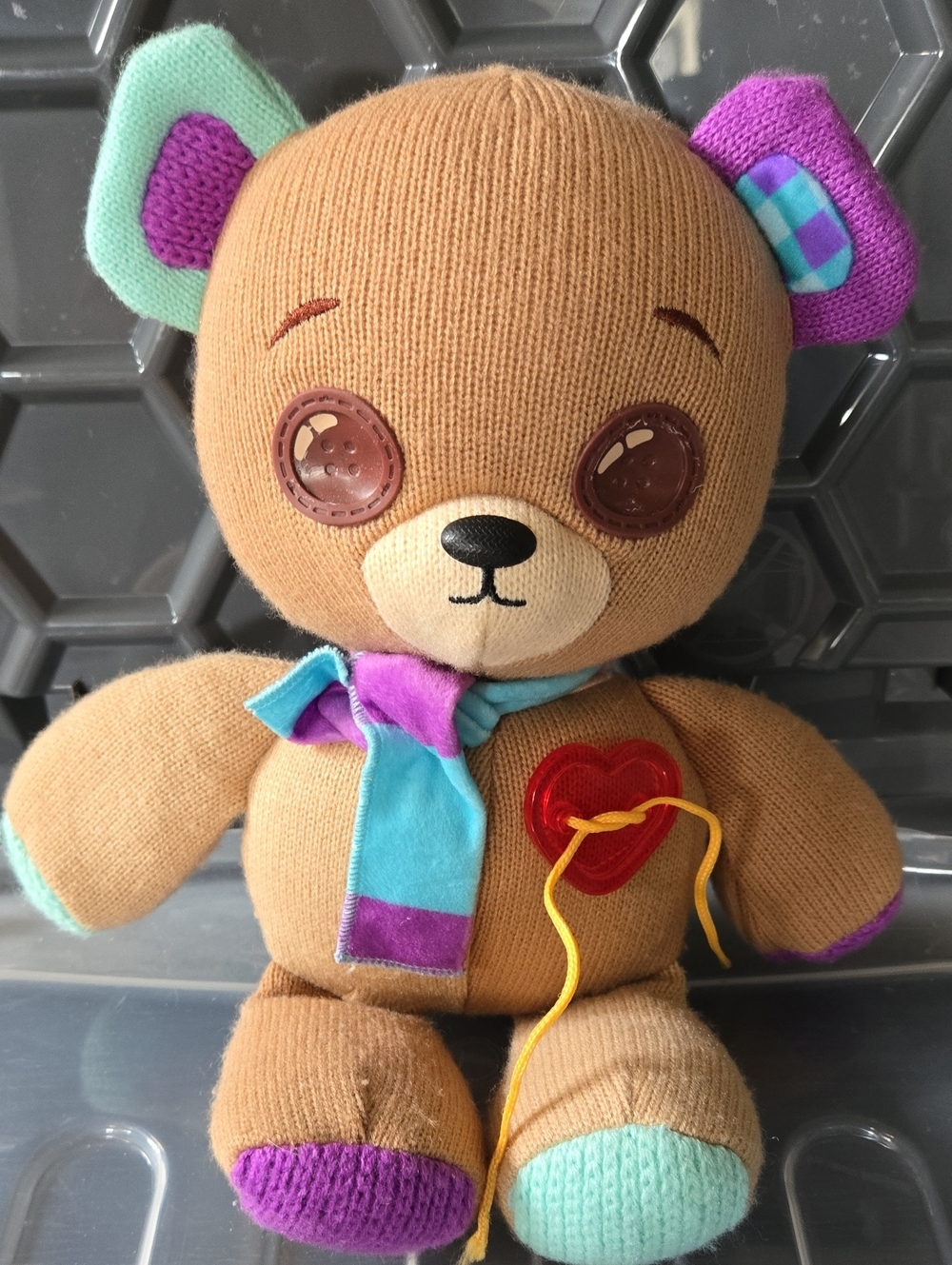 Interactive Thready Teddy Bear